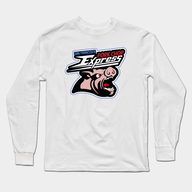 Pork Chop Express Long Sleeve T-Shirt by buby87